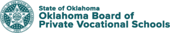 State of Oklahoma School of Private Vocational Schools logo